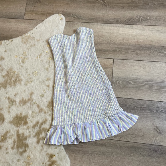 Lovers and friends piper smocked mini dress - Picture 2 of 6